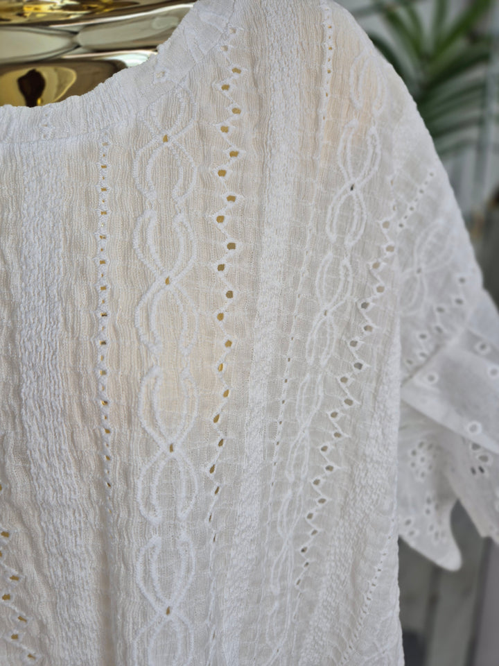 Florence Lace Top - (choose your Colour) - (Oversized)