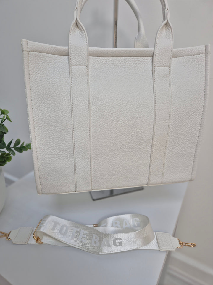 The Tote Bag - Large Size - White