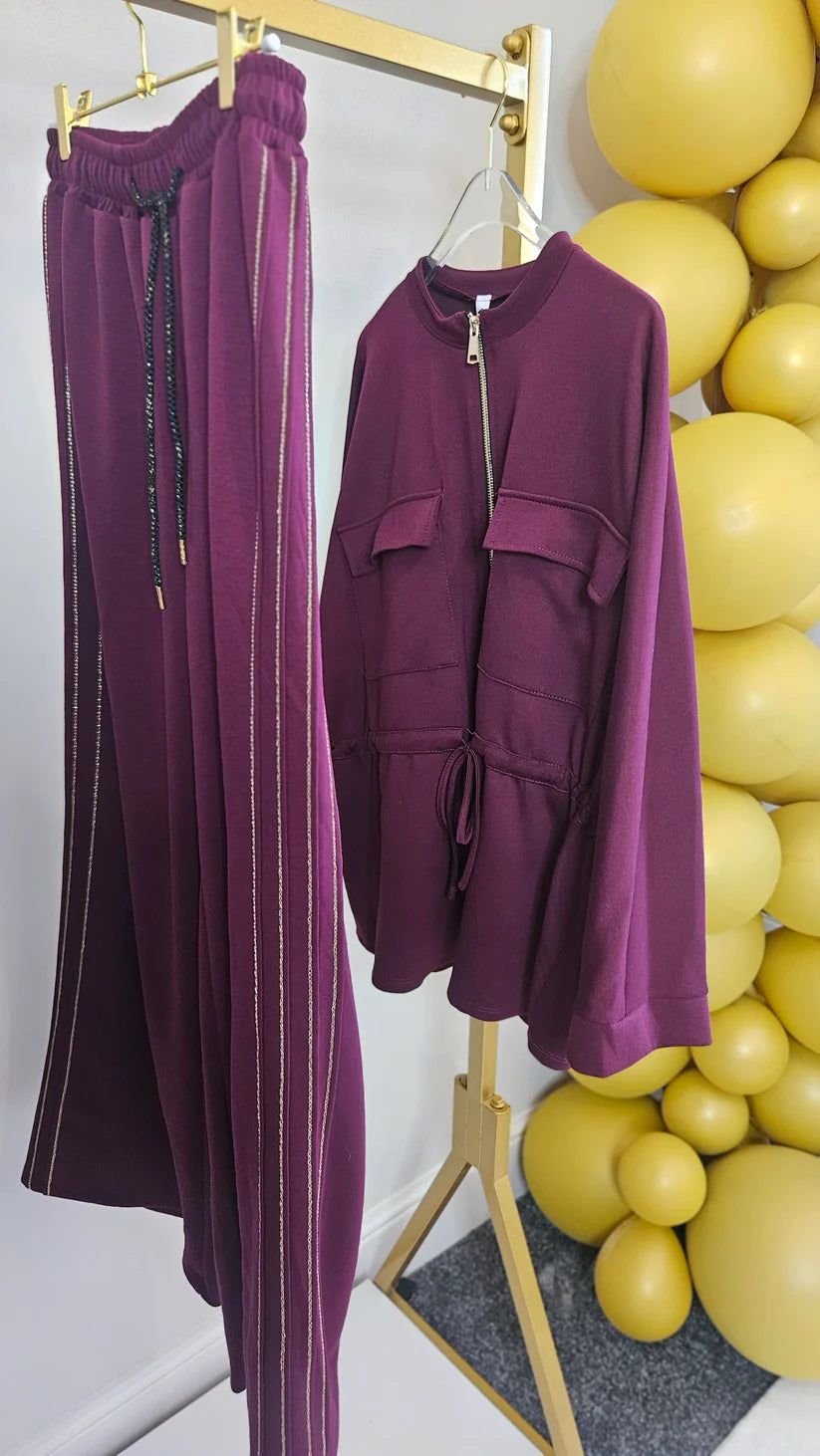 Sassy Drawstring Jacket - (choose your Colour) - One Size fits up to Size 18
