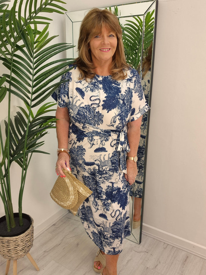 Jungle Tie Dress - (choose your Colour)