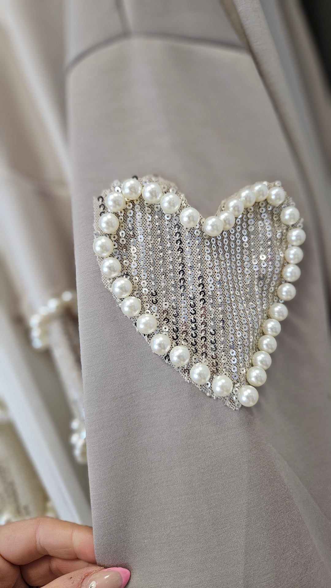 Anna Sparkly Heart Lounge Suit (2 Piece) - (choose your Colour)