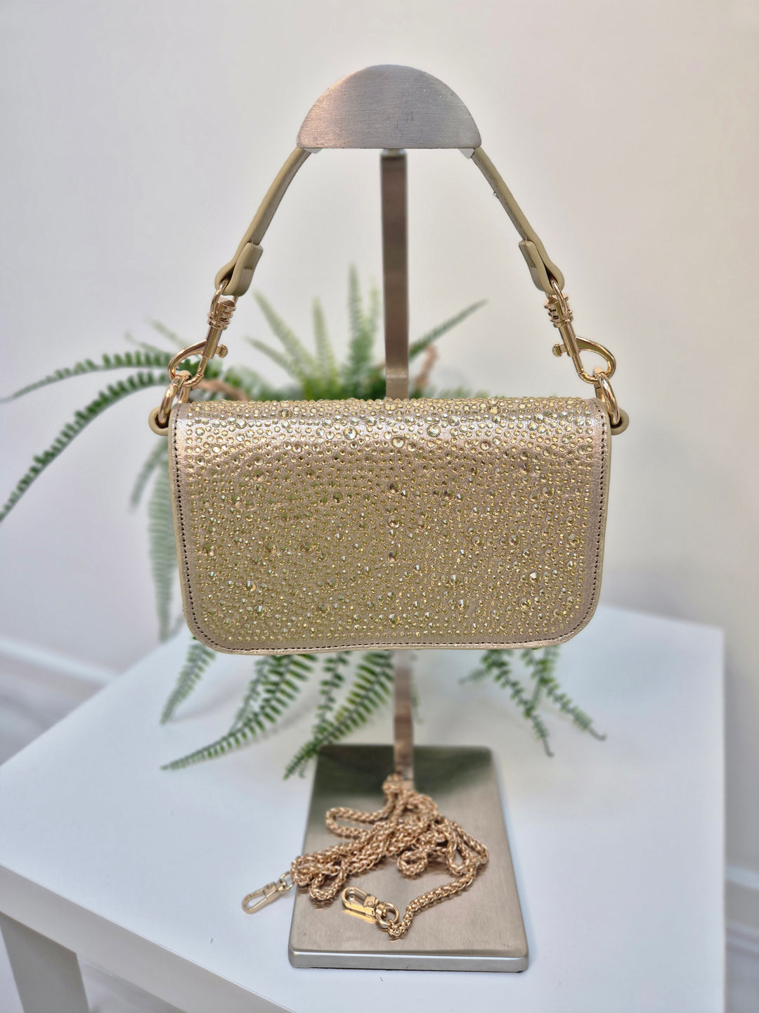Crystal Bag - Gold