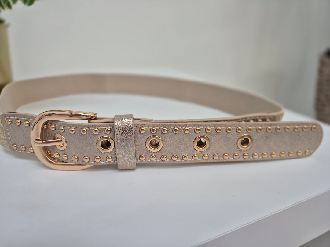 Stretchy Belt (Gold Tone) - (choose your Colour/Style)