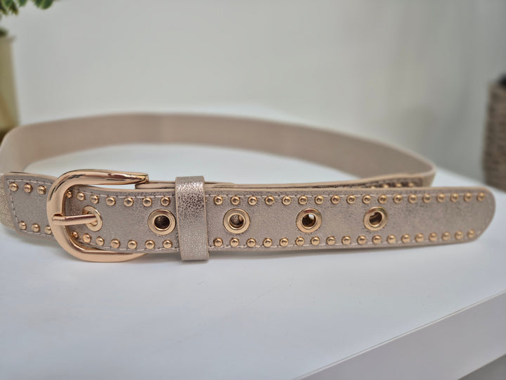 Stretchy Belt (Gold Tone) - (choose your Colour/Style)