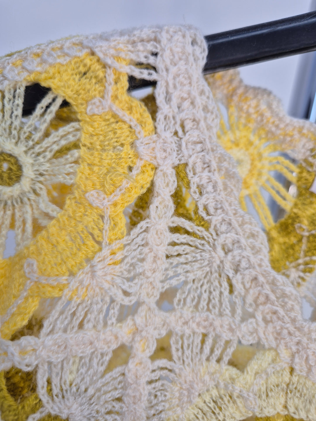 Lemon & Lime Crochet Top - (One Size - fits from Size 10 up to Size 16)