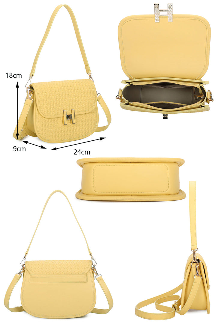 Knightsbridge Woven Bag - (choose your Colour)