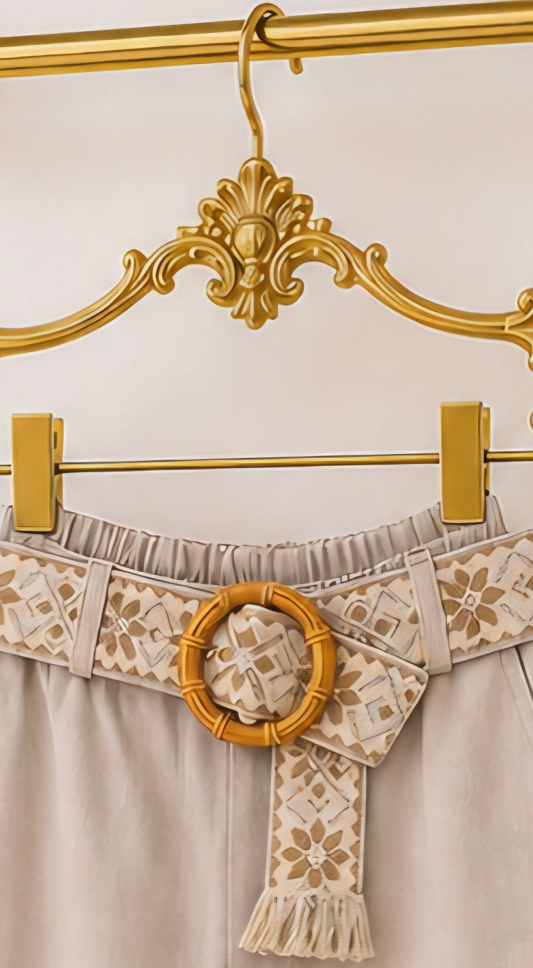Magic Pants - Straight Leg (One Size - fitting Size 10 up to Size 16) - Beige