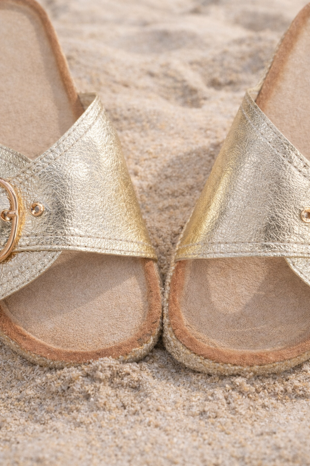 Es Cana Slider - Gold Metallic (choose your Size)