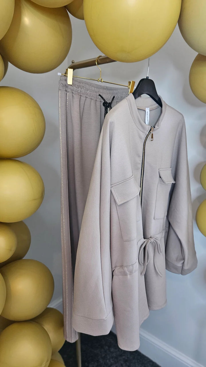 Sassy Drawstring Jacket - (choose your Colour) - One Size fits up to Size 18