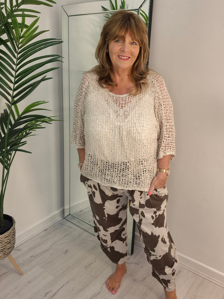 Poppy Popcorn Top - (choose your Colour) - Oversized