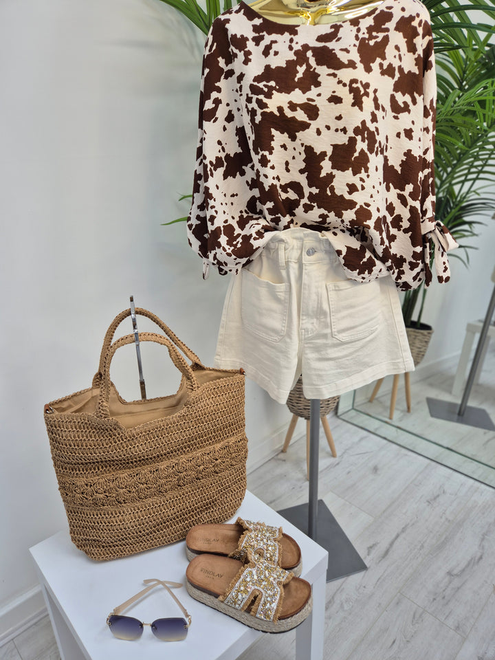 Sicily Raffia Bag - (choose your Colour)