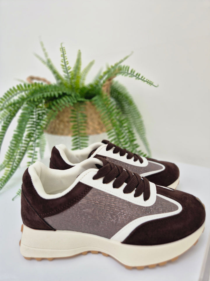 Balance Trainers - Chocolate - (choose your Size)