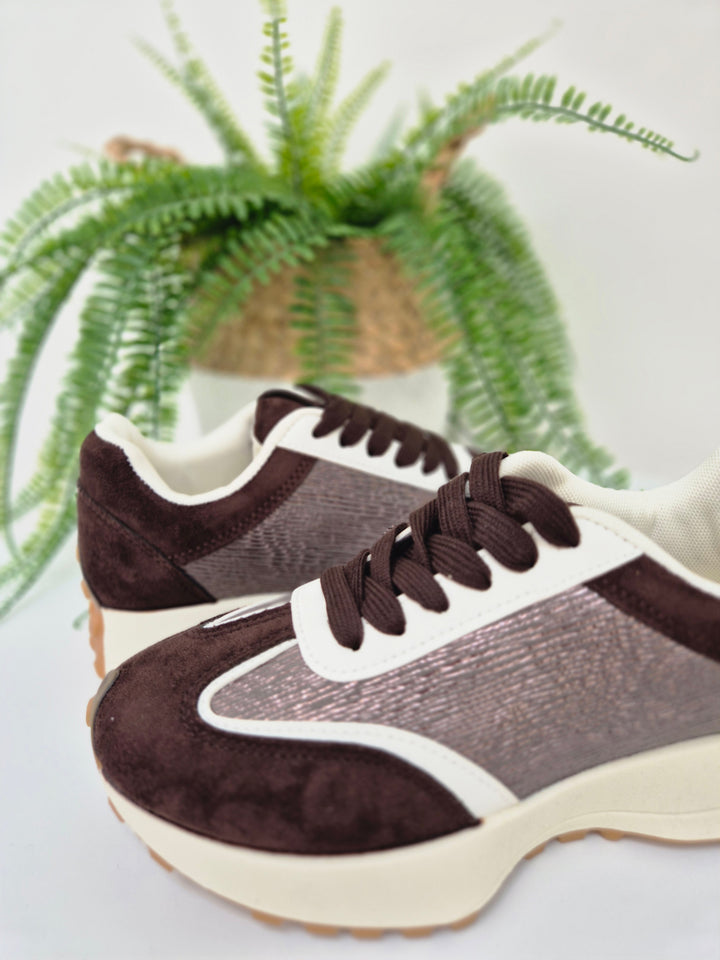Balance Trainers - Chocolate - (choose your Size)