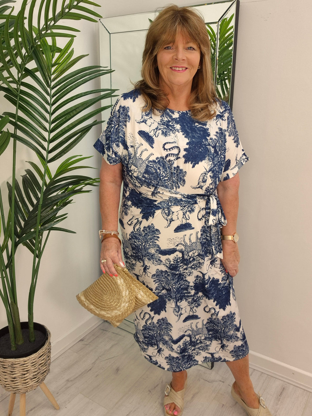 Jungle Tie Dress - (choose your Colour)