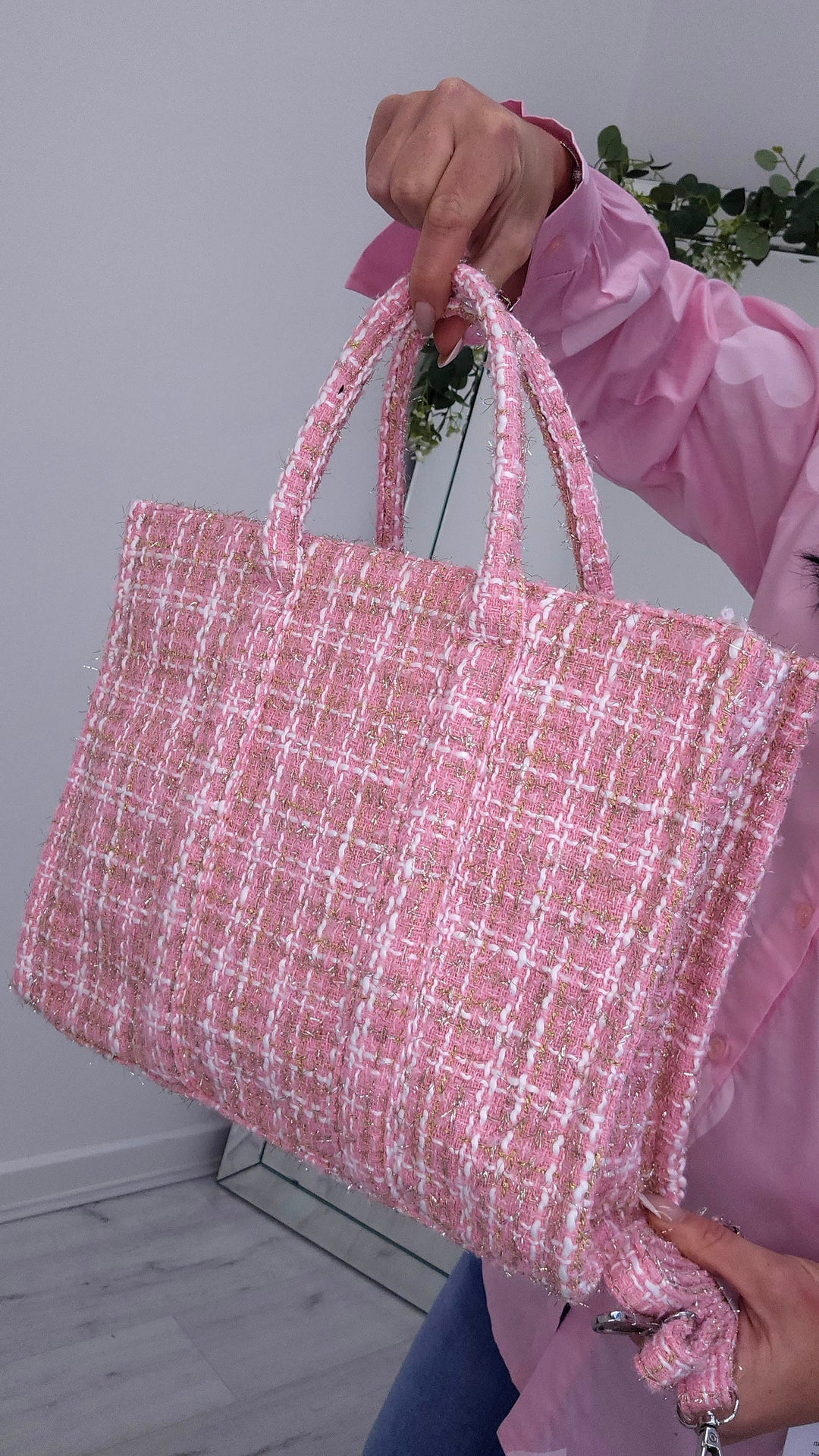 Paris Boucle Tote Bag - (choose your Colour)