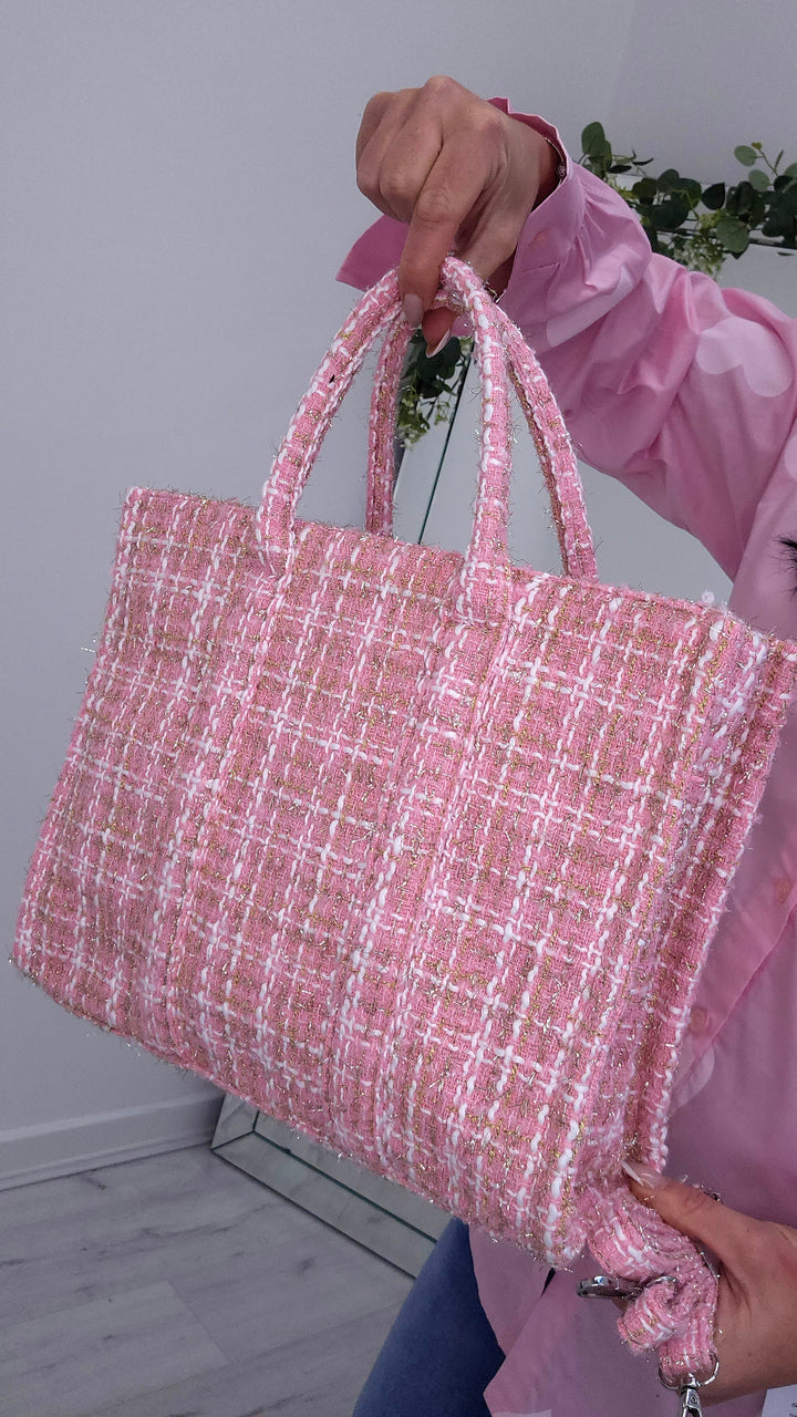 Paris Boucle Tote Bag - (choose your Colour)