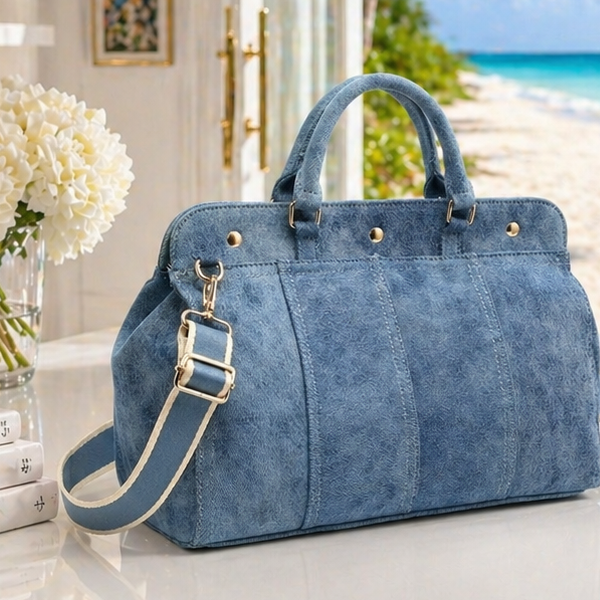 Denim Tote Bag - Stonewashed