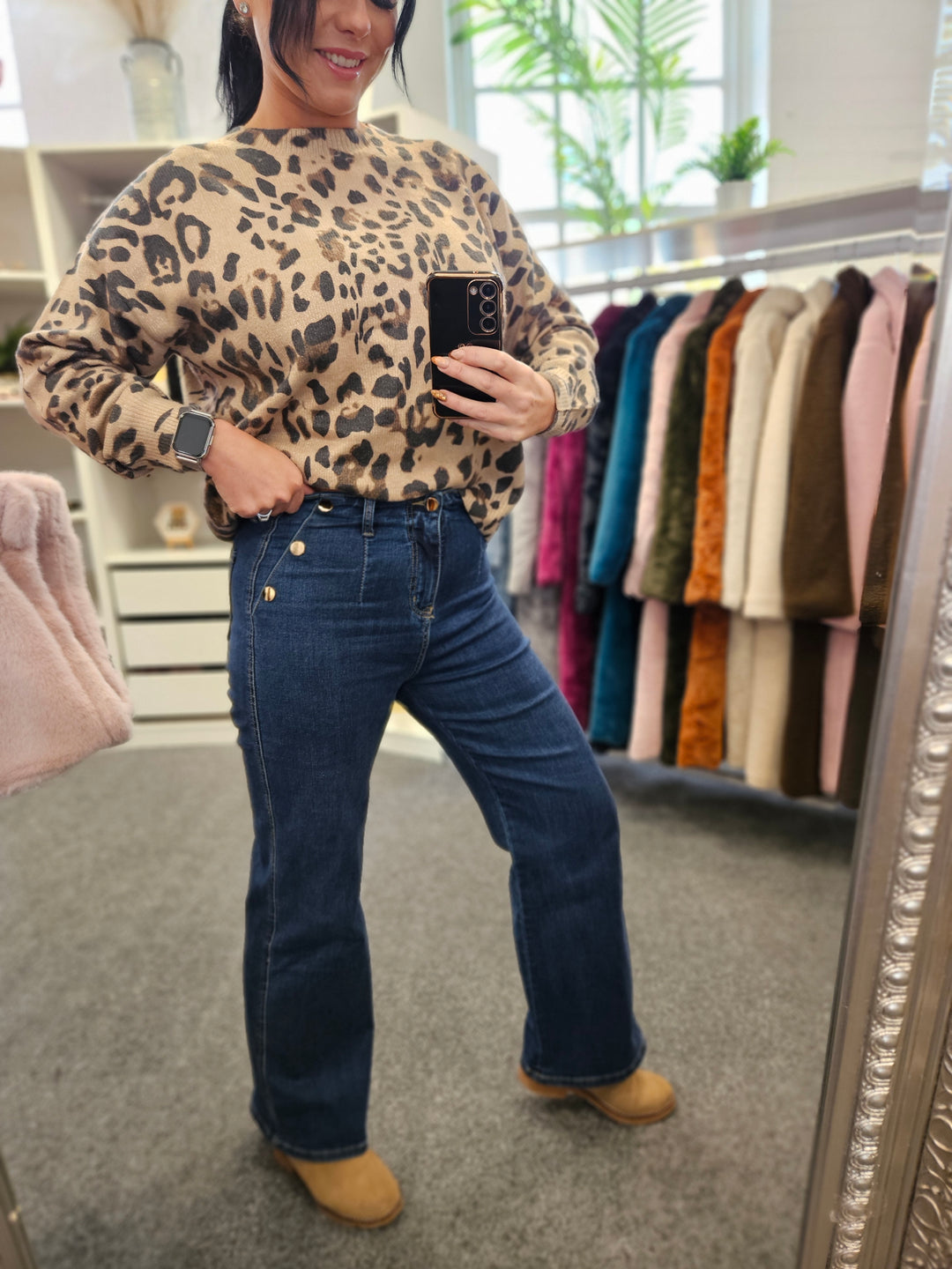 G Smack Wide Leg Jeans - Mid Denim - (choose your Size)