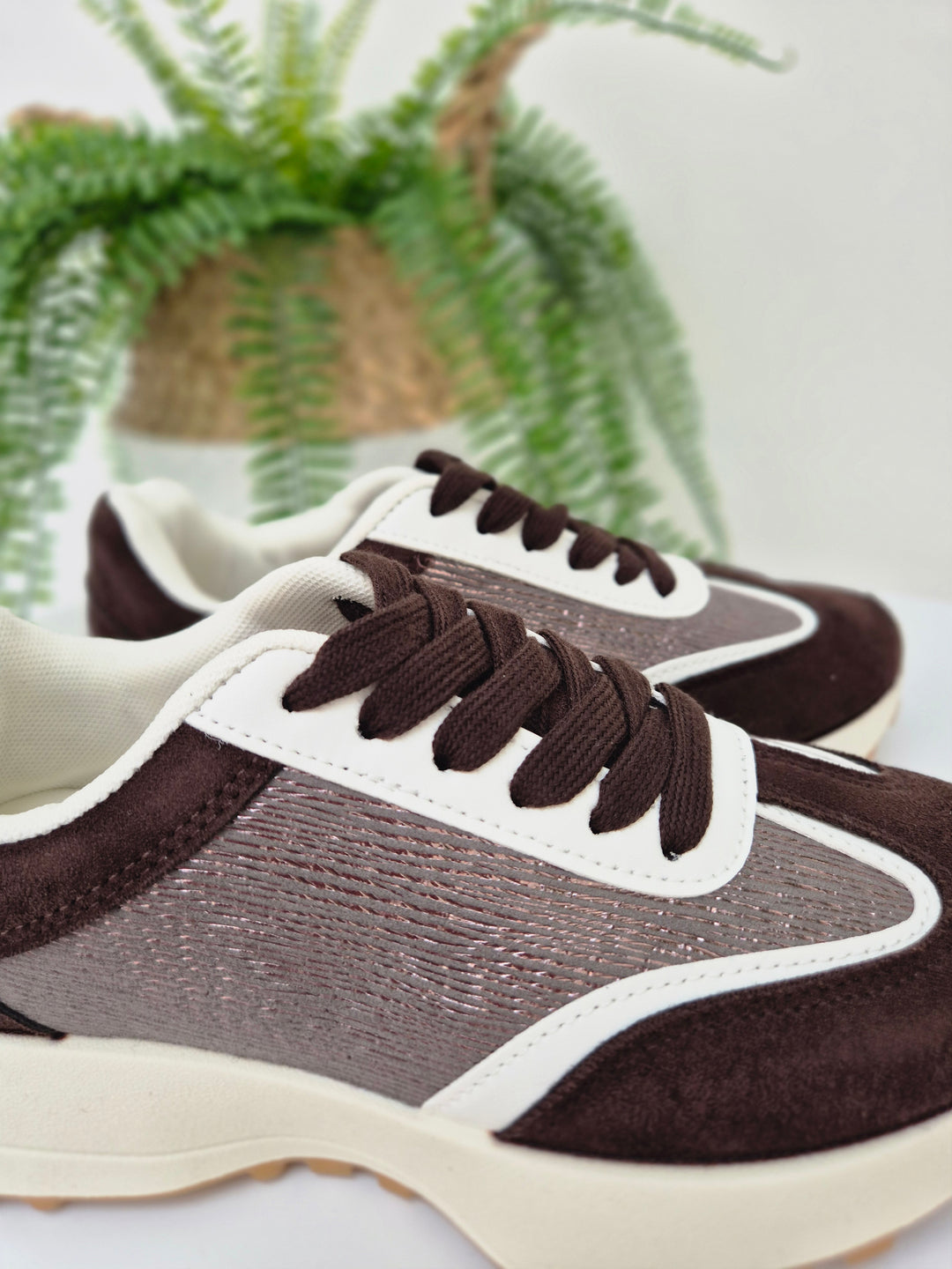 Balance Trainers - Chocolate - (choose your Size)