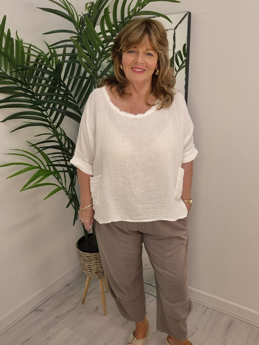 Kizzy Cocoon Pants - (choose your Colour) (fits from Size 14 to Size 20)