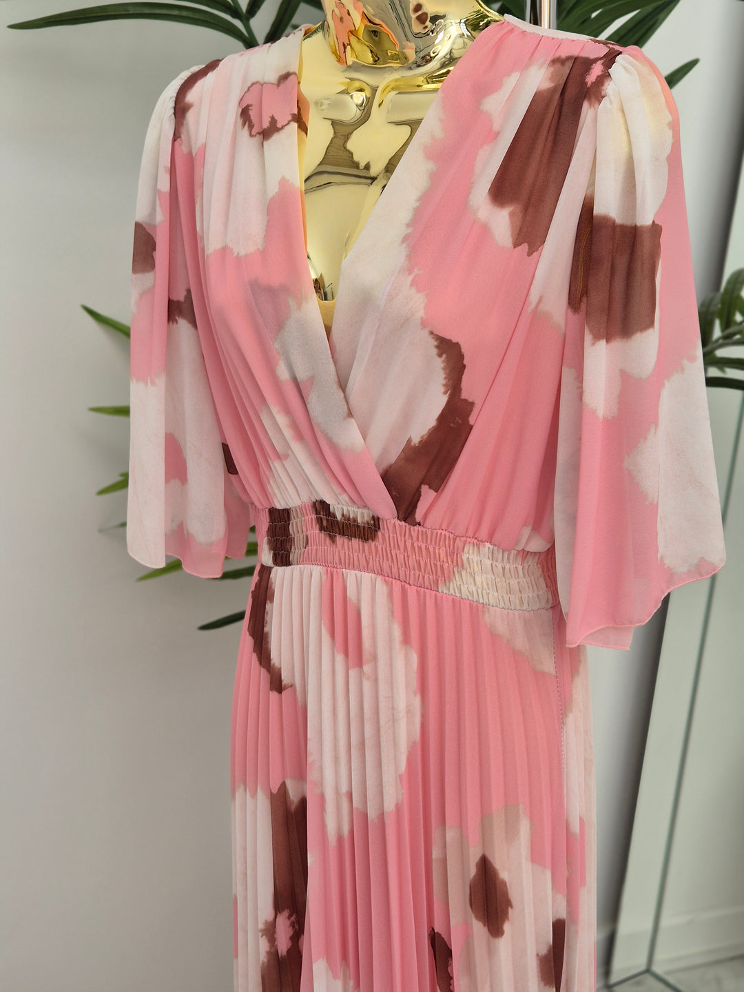 Maisy Moo Pleated Wrap Dress - (choose your Colour) - (One Size fits up to Size 16)