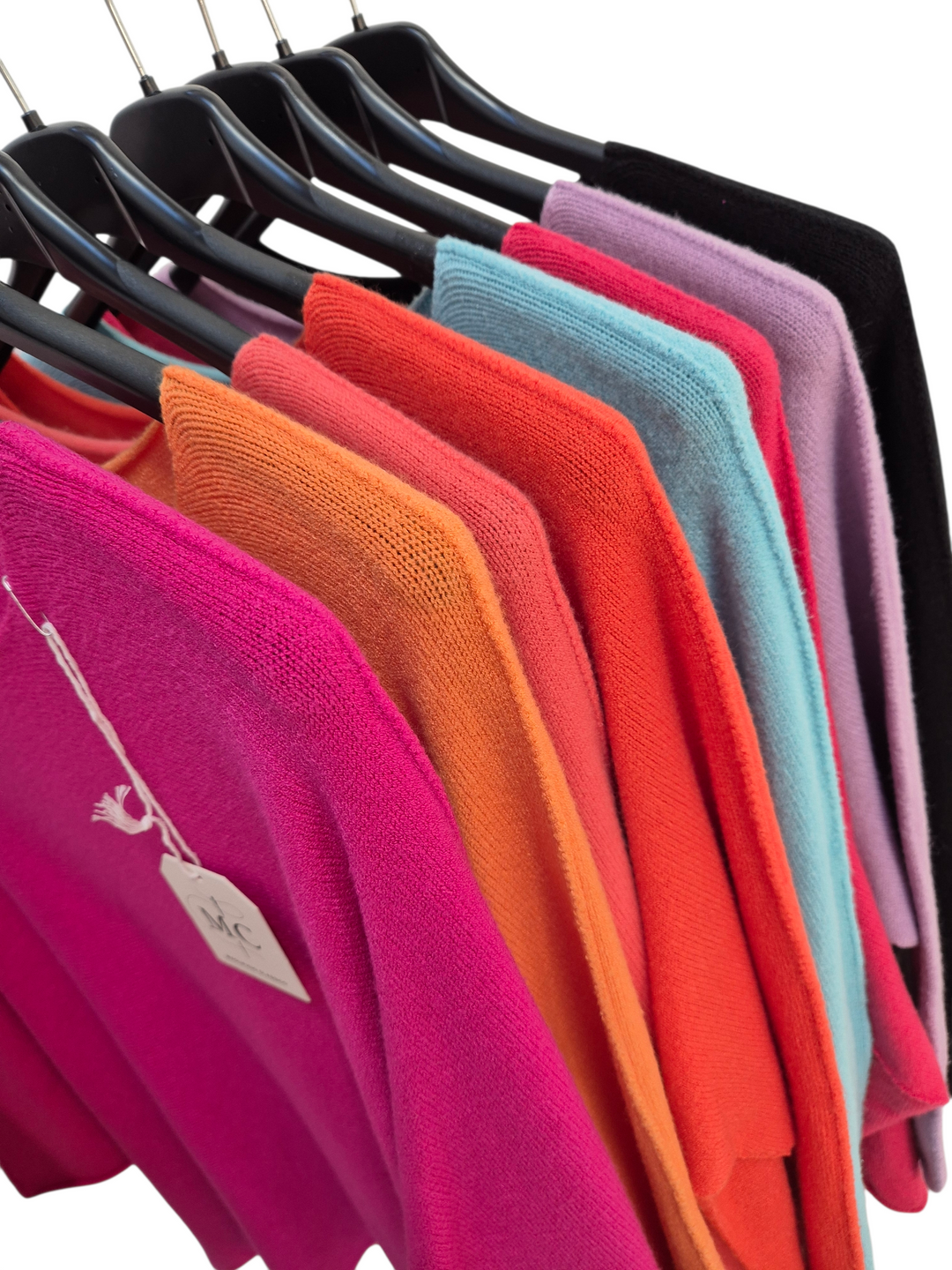 Super Soft Knit Jumper - Tangerine (One Size/Curvy fits from Size 14 up to Size 18/20)