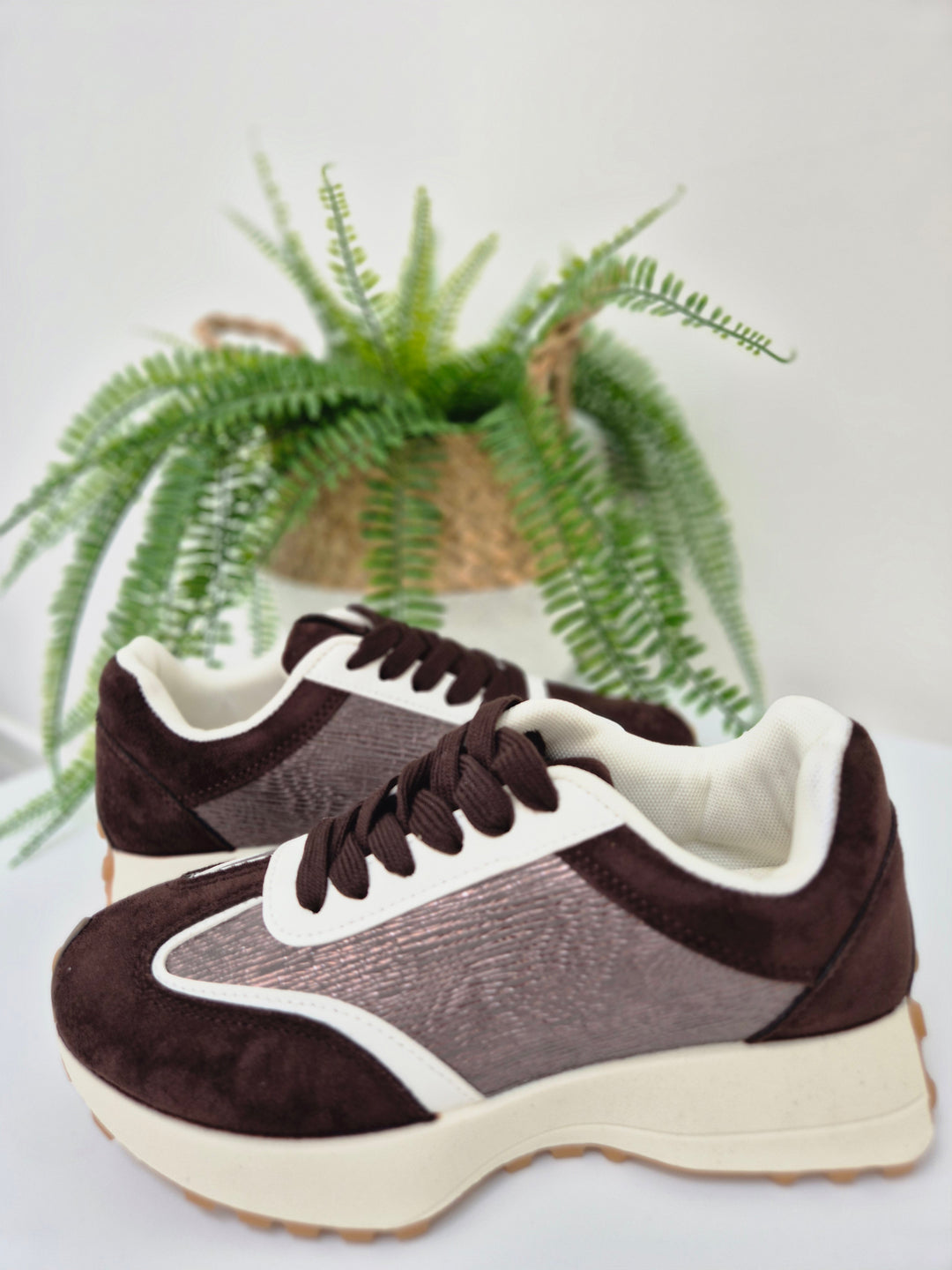 Balance Trainers - Chocolate - (choose your Size)