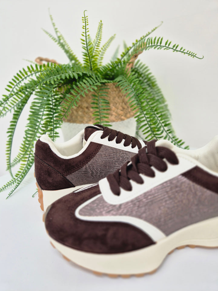 Balance Trainers - Chocolate - (choose your Size)