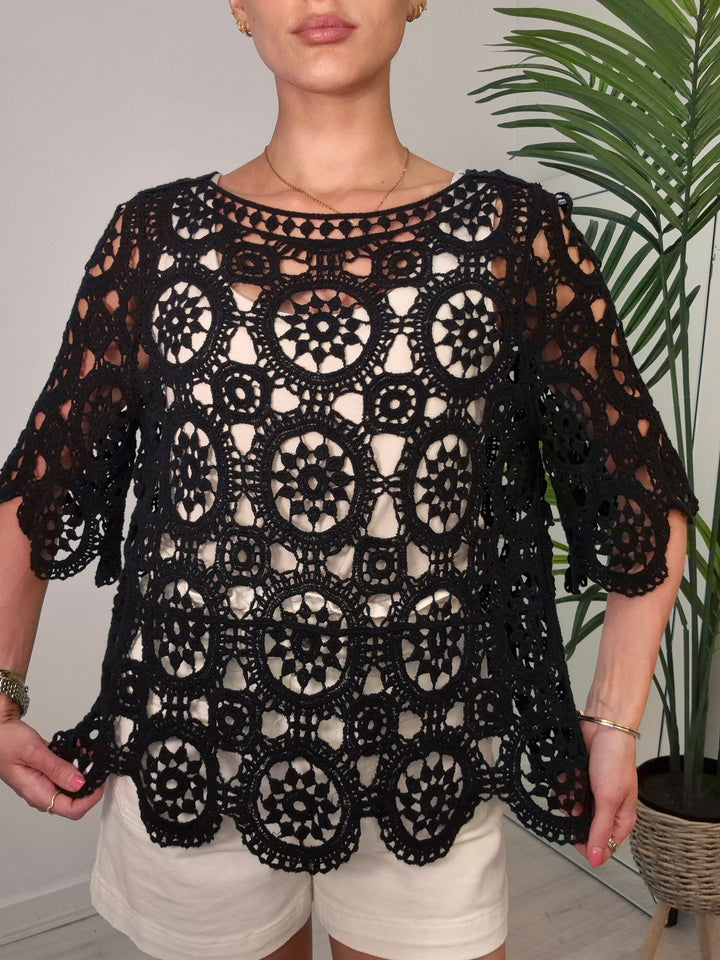 Ibiza Crochet Top - (choose your Colour)