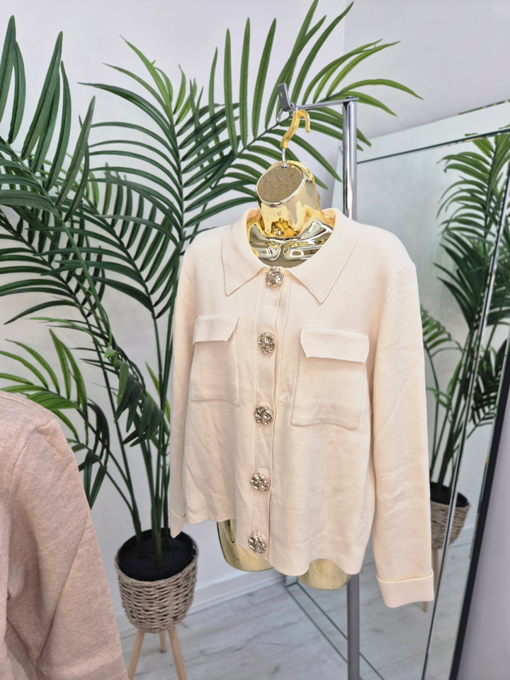 Baroque Buttoned Jacket/Cardigan - (choose your Colour & Size)