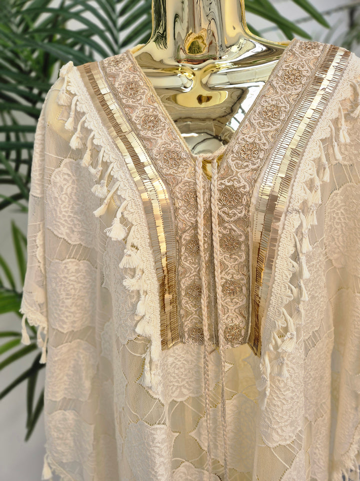 Marbella Tasselled Beach Dress - (choose your Colour) - (One Size - fits up to Size 16)