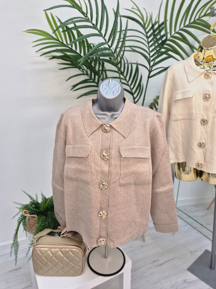 Baroque Buttoned Jacket/Cardigan - (choose your Colour & Size)