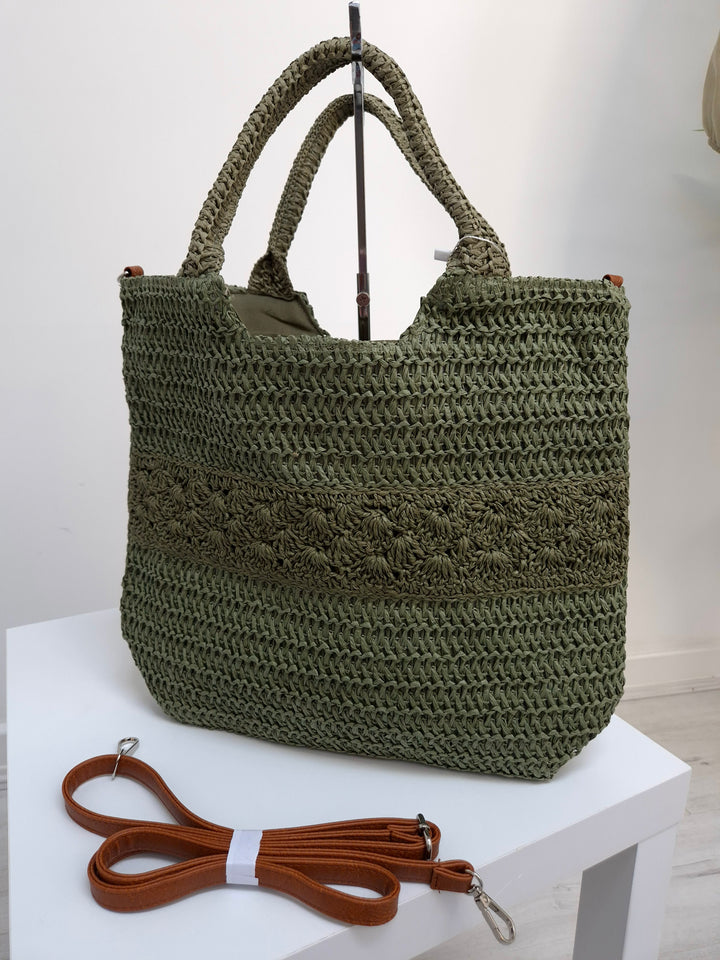 Sicily Raffia Bag - (choose your Colour)