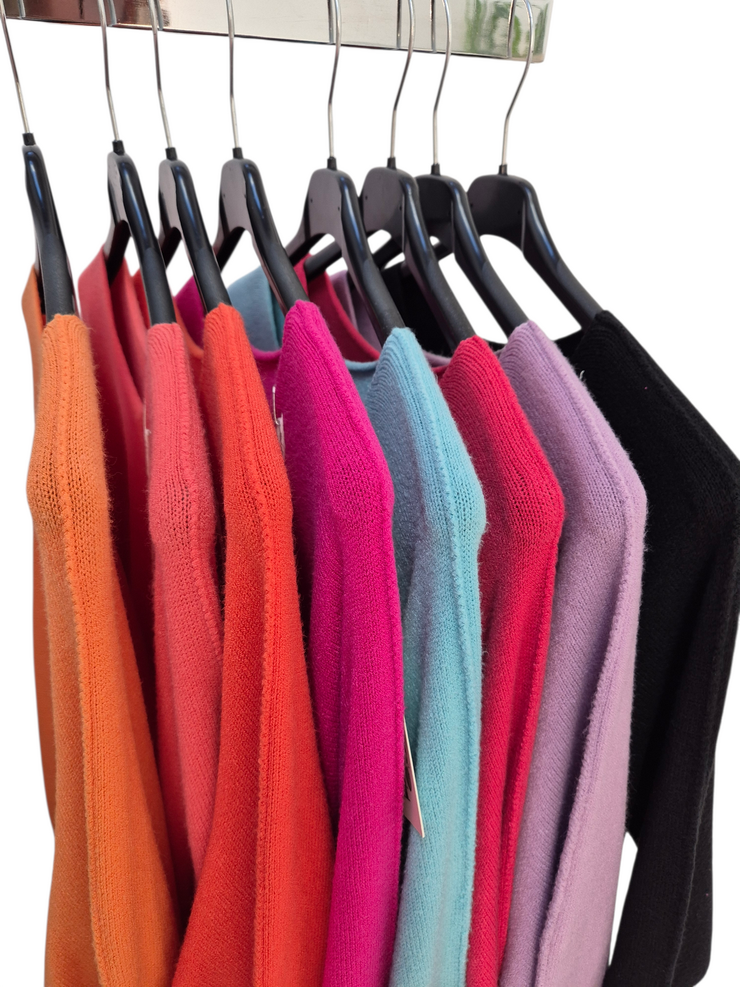 Super Soft Knit Jumper - Raspberry (One Size/Curvy fits from Size 14 up to Size 18/20)