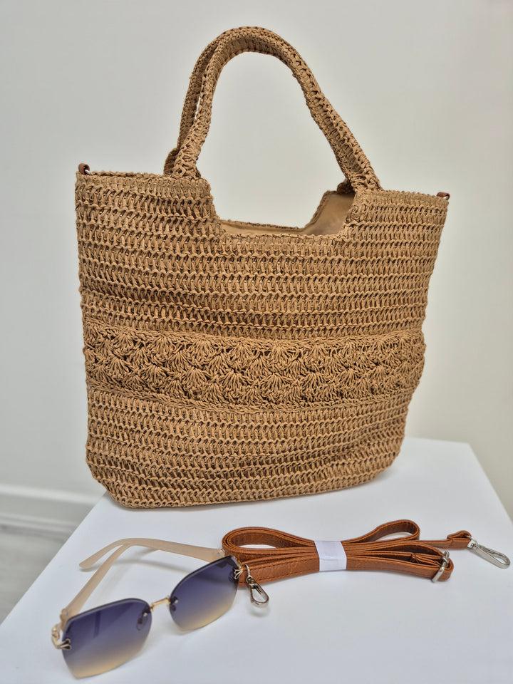 Sicily Raffia Bag - (choose your Colour)