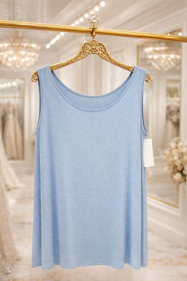 Basic Vest Tops - (choose your Colour) - (Curvy Size - fits from Size 16 to Size 20)