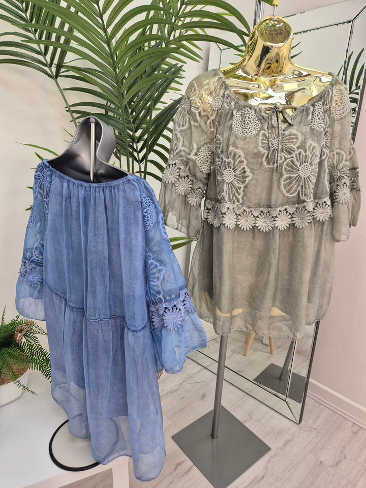 Florence Lace Top - (choose your Colour)