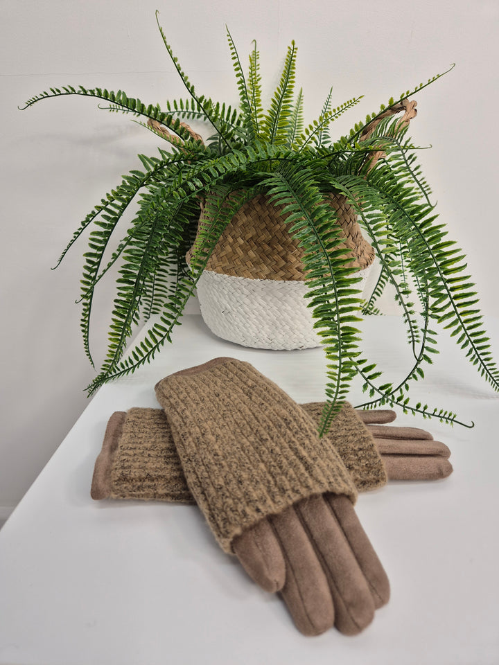 4 in 1 Gloves - Mocha