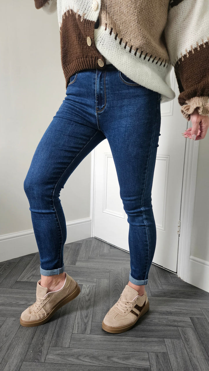 Sienna Skinny Jeans in Dark Denim (G Smack) - (choose your Size)