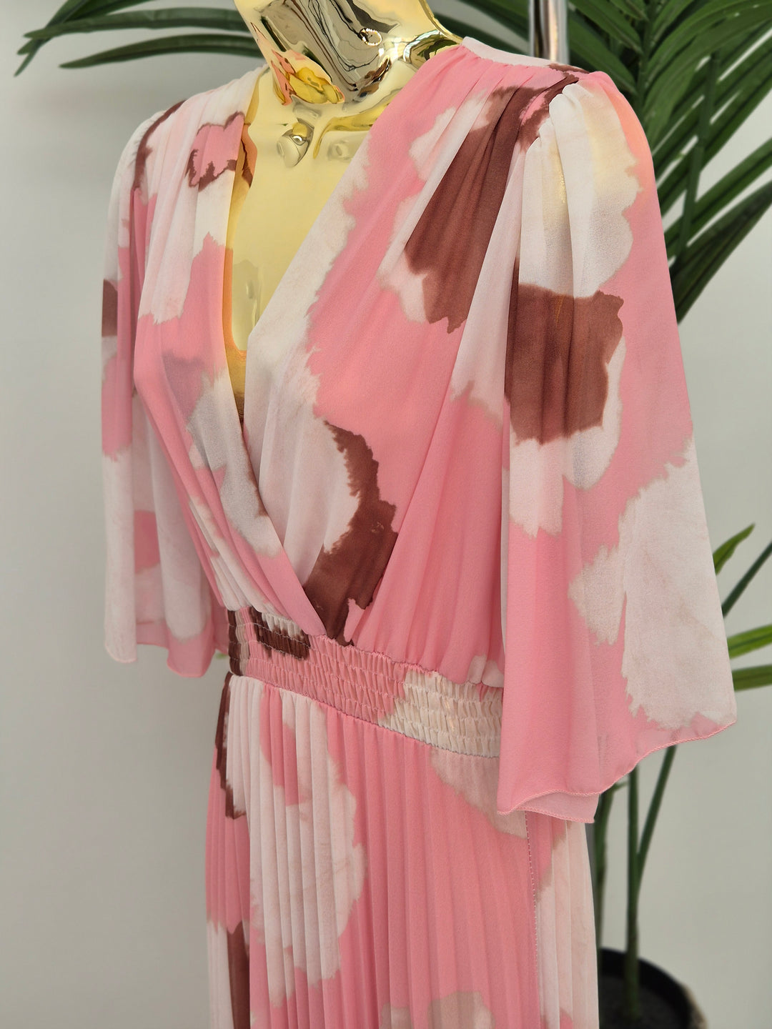 Maisy Moo Pleated Wrap Dress - (choose your Colour) - (One Size fits up to Size 16)