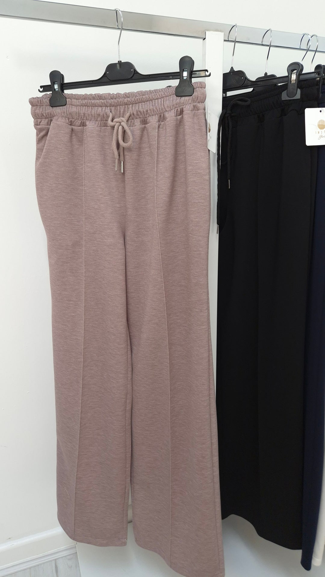 Jenny Seamed Wide Leg Pants/Joggers - (choose your Size & Colour)
