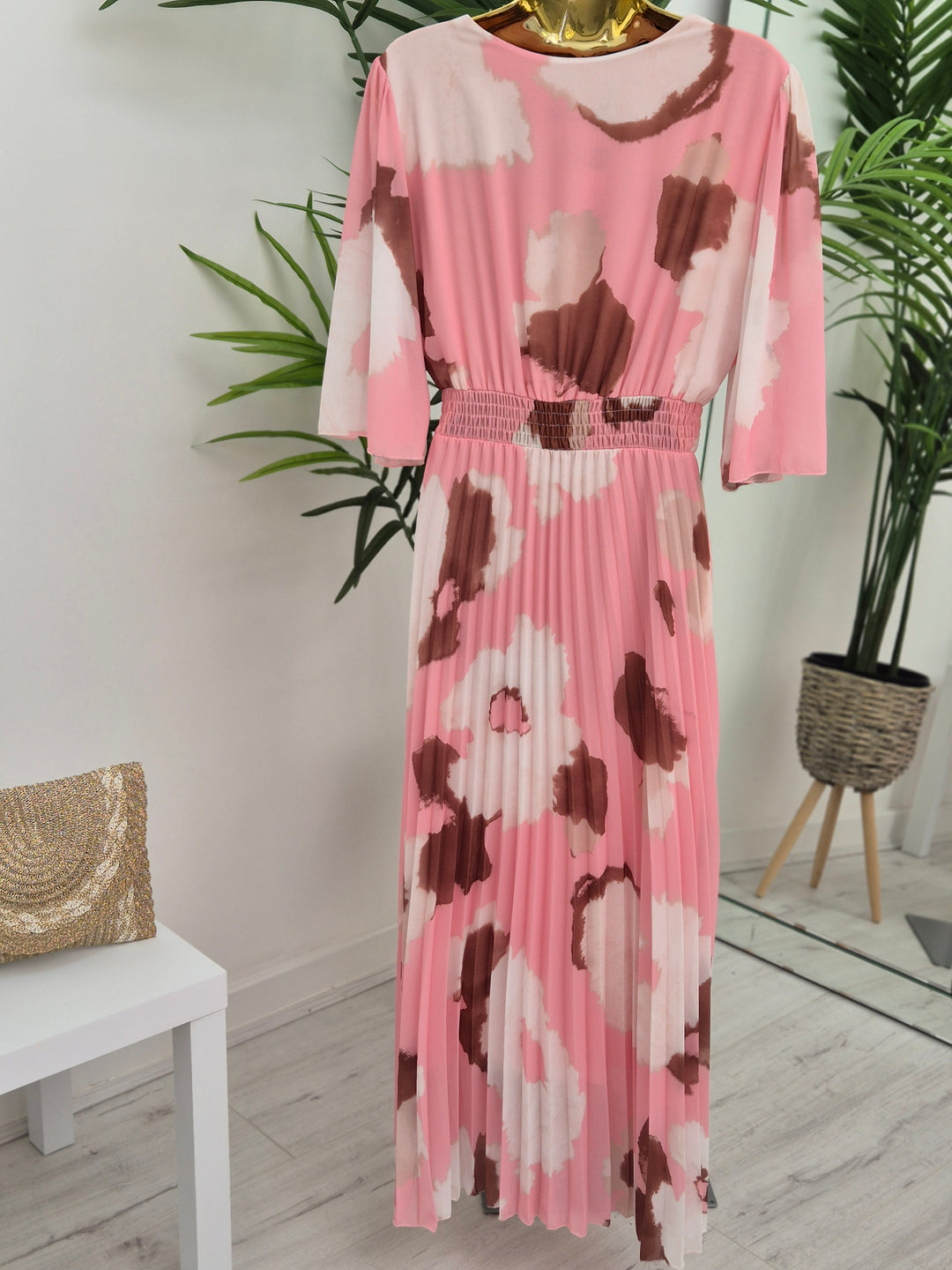Maisy Moo Pleated Wrap Dress - (choose your Colour) - (One Size fits up to Size 16)