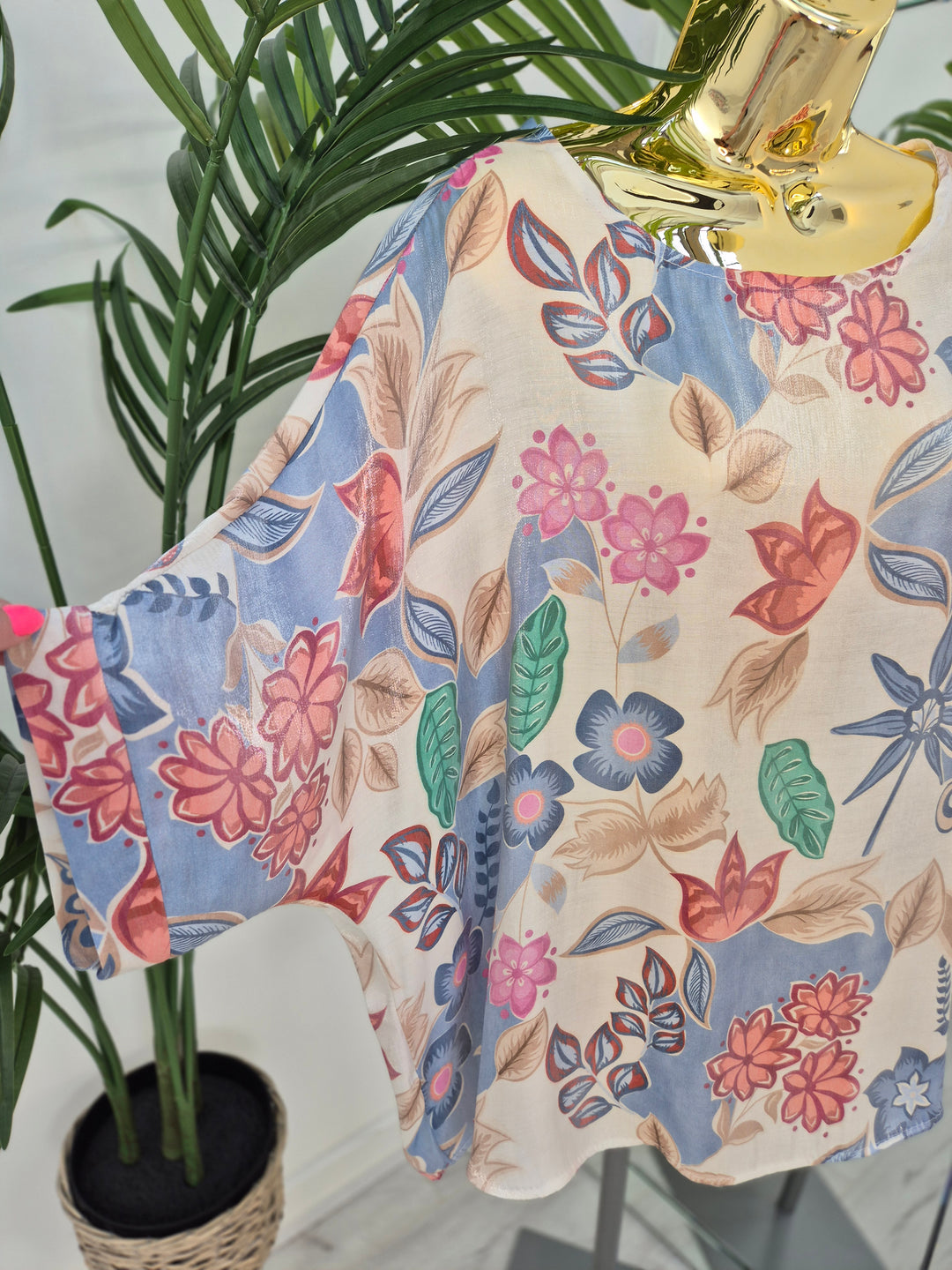 Ella Satin Top - (choose your Colour)