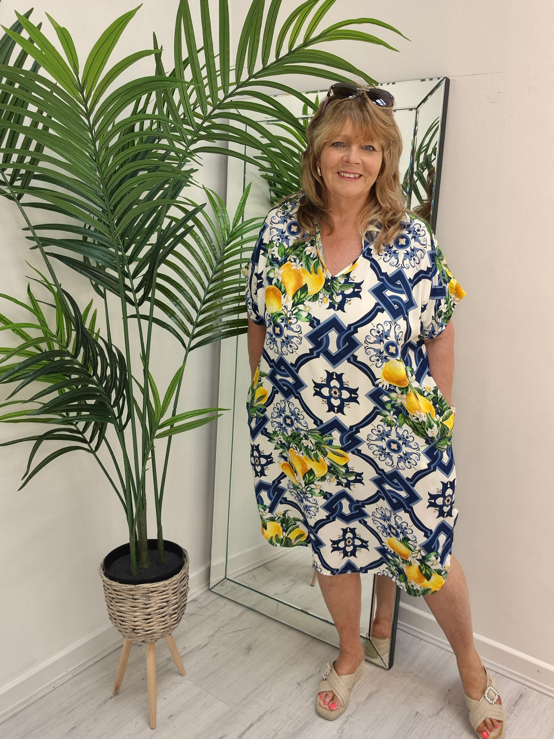 Santorini Midi Dress - (Loose Fit)