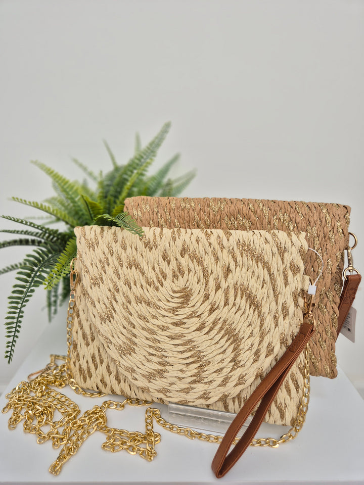 Palma Clutch/Wristlet/Shoulder Bag - (choose your Colour)