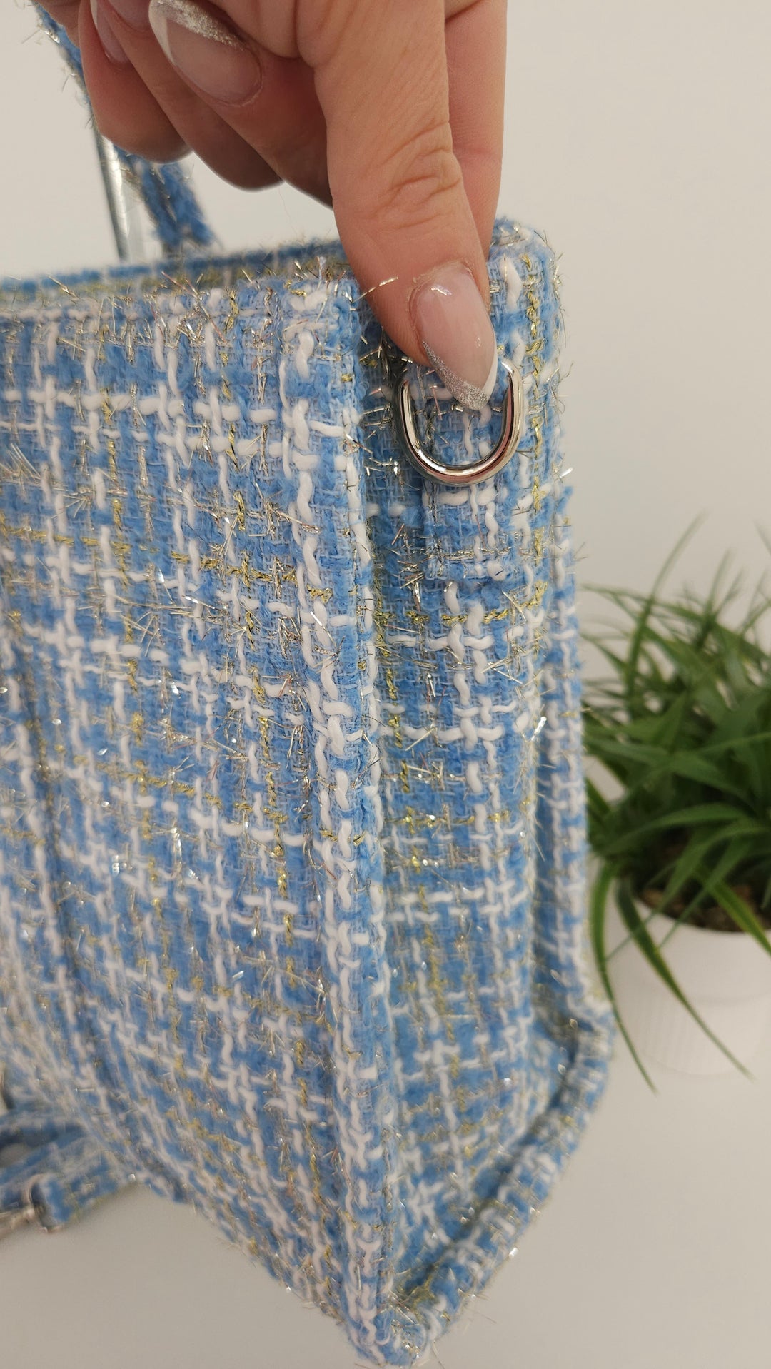 Paris Boucle Tote Bag - (choose your Colour)
