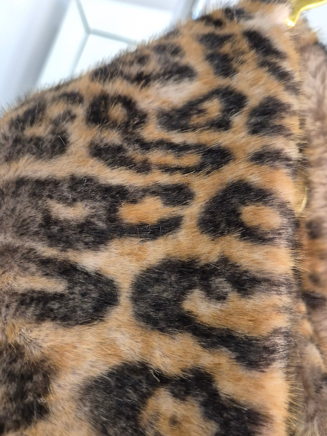 Oslo Faux Fur Infinity Snood - Leopard