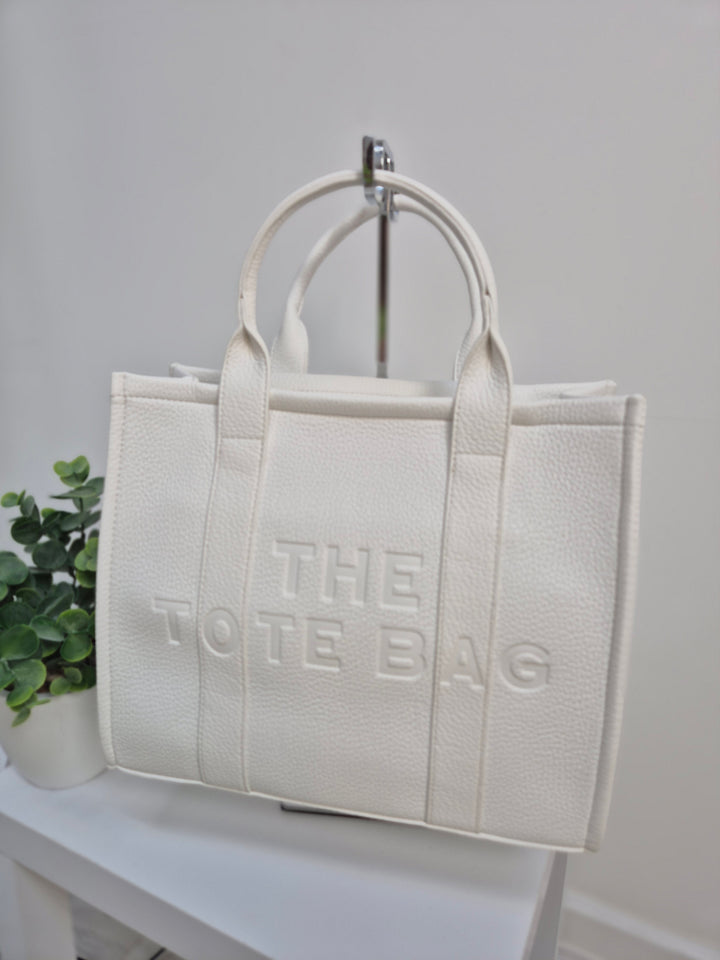 The Tote Bag - Large Size - White