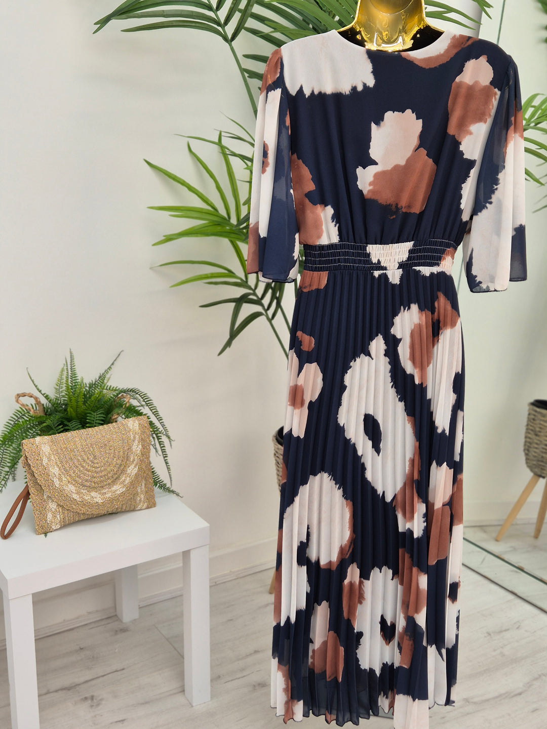 Maisy Moo Pleated Wrap Dress - (choose your Colour) - (One Size fits up to Size 16)