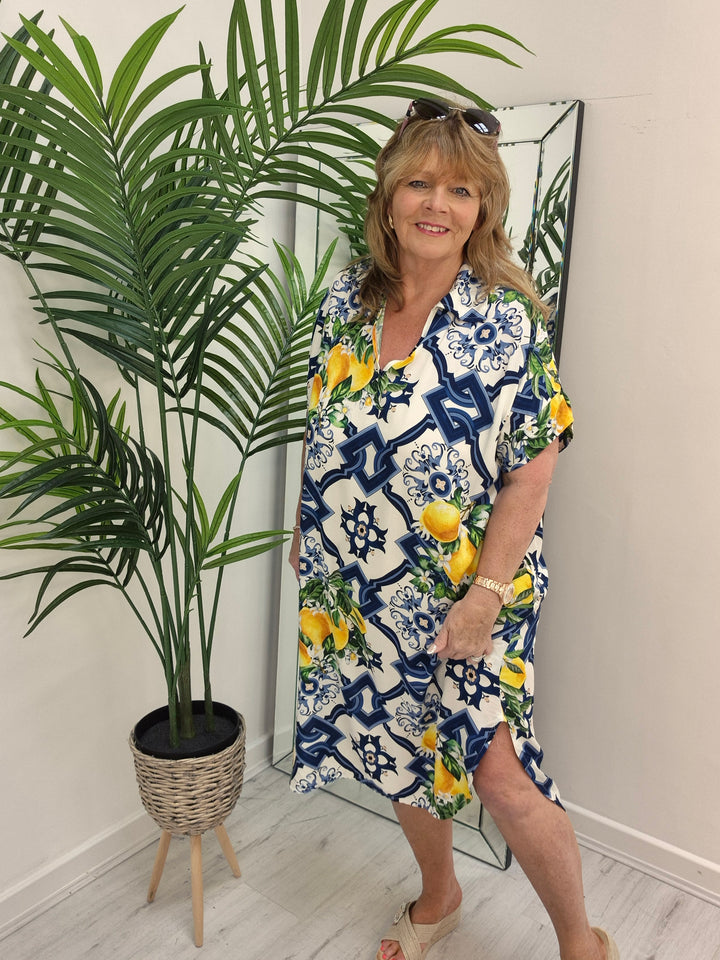 Santorini Midi Dress - (Loose Fit)